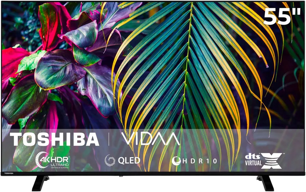 Toshiba 55QV1563DDW LED-Fernseher (139 cm/55 Zoll, 4K Ultra HD, Smart-TV)