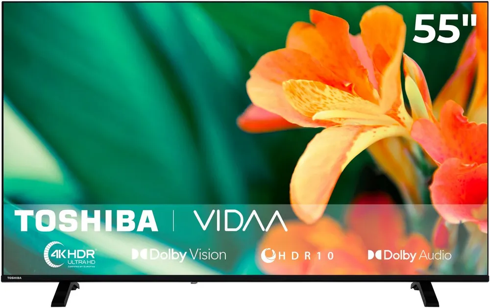 Toshiba 55UV1563DDW LED-Fernseher (139 cm/55 Zoll, 4K Ultra HD, Smart-TV)