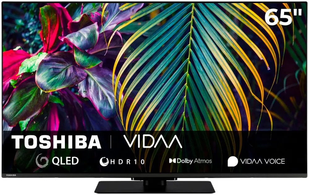 Toshiba 65QV3F63DA QLED-Fernseher (164 cm/65 Zoll, 4K Ultra HD, Smart-TV)