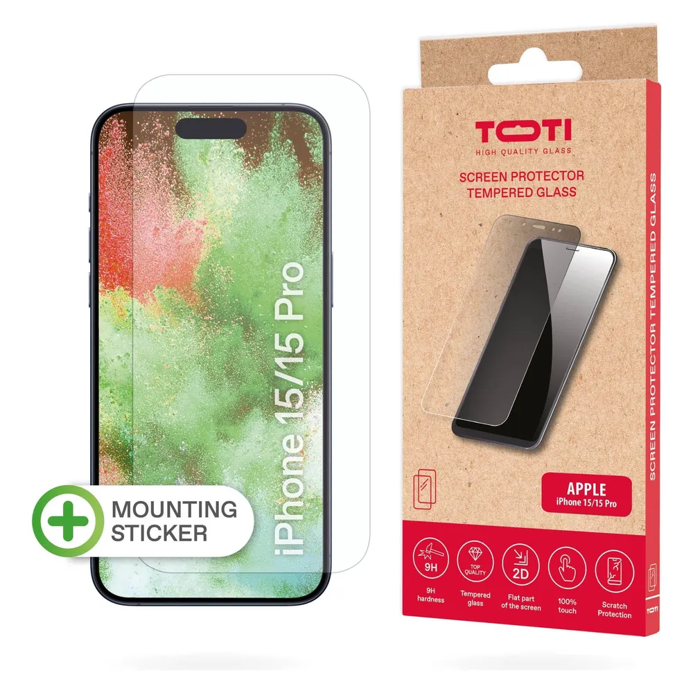 Toti SCREEN PROTECTION IPHONE 15/15 PRO