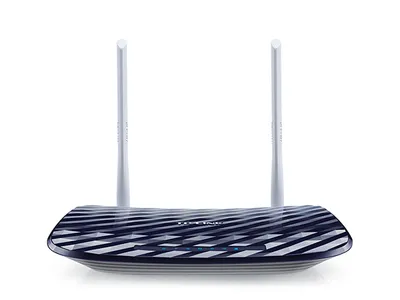 TP-Link AC750 WLAN-Router Schnelles Ethernet Dual-Band (2,4 GHz/5 GHz) Schwarz, Weiß