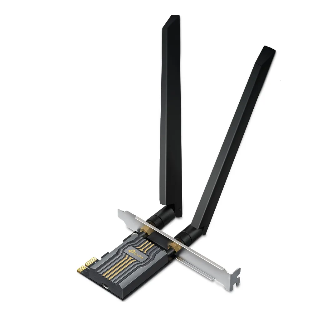 Tarjeta de Red TP-Link Archer TBE400E PCI Express 6500 Mbps Wi-Fi 7 Bluetooth 5.4