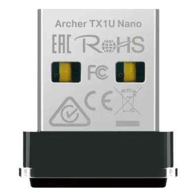Netzwerkkarte TP-Link Archer TX1U Nano USB 2.0 287 Mbps Wi-Fi 6 Schwarz