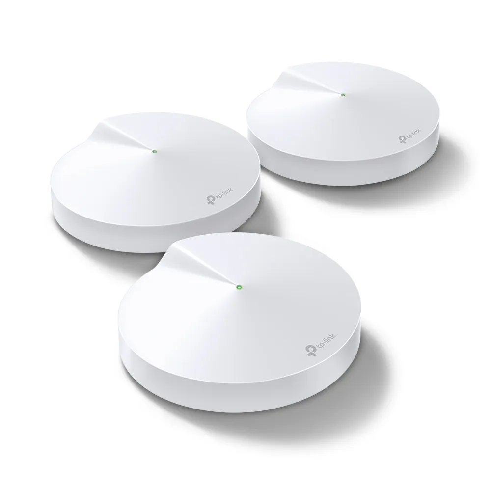 WiFi Mesh TP-Link Deco M5 3 Knoten 1300 Mbps 400 m² mit integriertem Antivirus