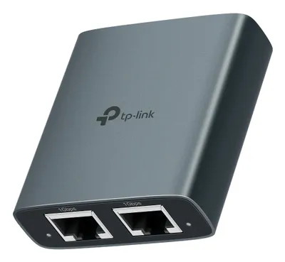 Netzwerk-Splitter TP-Link EH210 1 zu 2 Gigabit Schwarz Metall