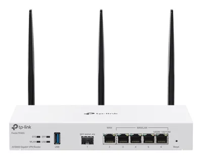 TP-Link FESTA FR365 Gigabit Wi-Fi 6 2402Mbps Dual Band MU-MIMO SNMP USB 3.2 Router