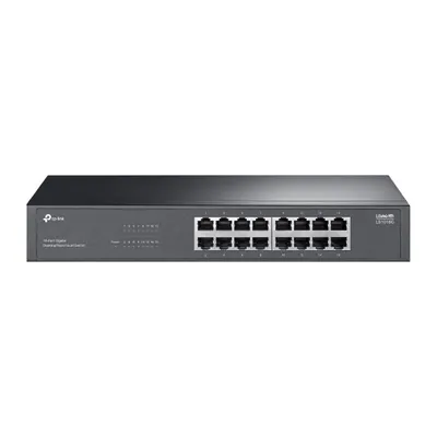 Netzwerkswitch TP-Link LS1016G 16 Ports Gigabit Rackmontage Lüfterlos