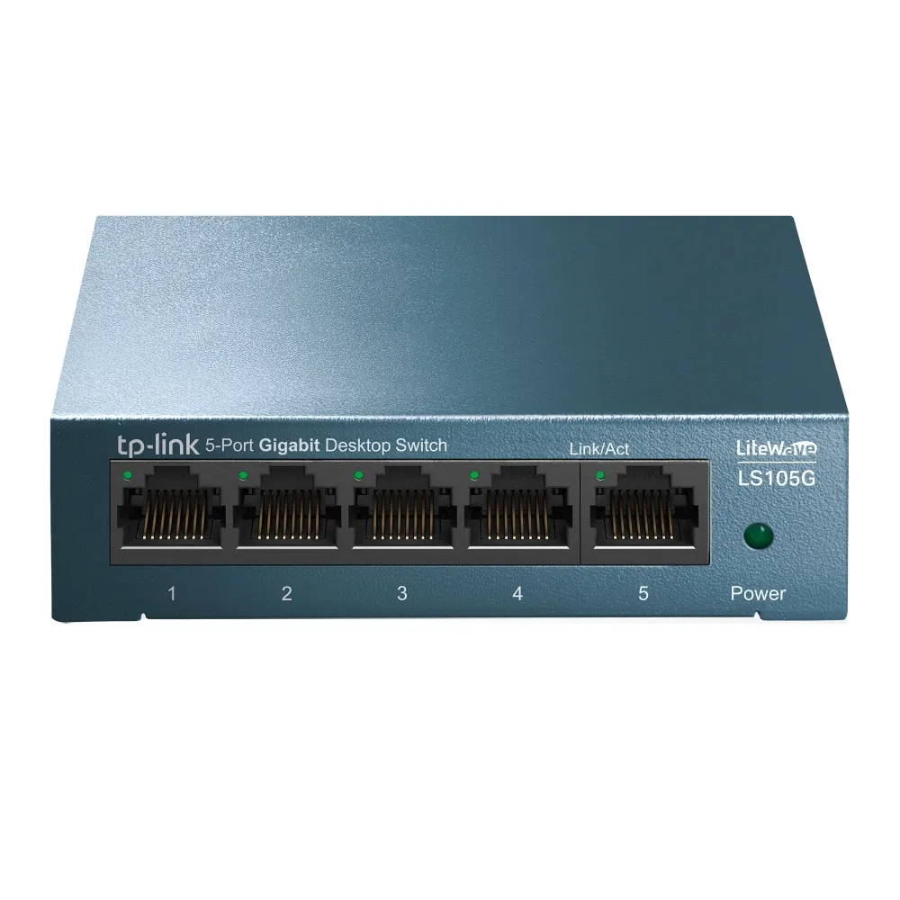 Switch TP-Link LS105G 5 Gigabit Ethernet Ports Wandmontage