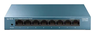Switch TP-Link LS108G 8 Gigabit-Ports QoS Energieeffizienz Metallgehäuse