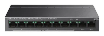 Switch TP-Link LS1210P 8 Ports Gigabit PoE Desktop