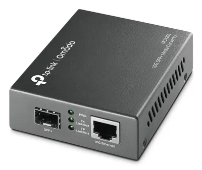 Medienkonverter TP-Link Omada MC420L 10000 Mbit/s SFP+ Schwarz Medienkonverter TP-Link Omada MC420L 10000 Mbit/s SFP+ Schwarz