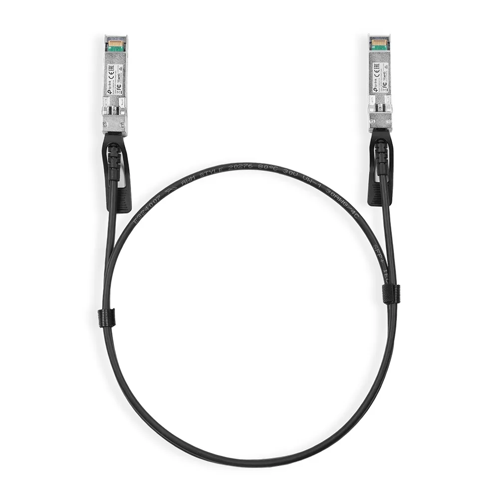 Glasfaserkabel TP-Link TL-SM5220-1M 1 m DAC SFP+ Schwarz Hochleistung
