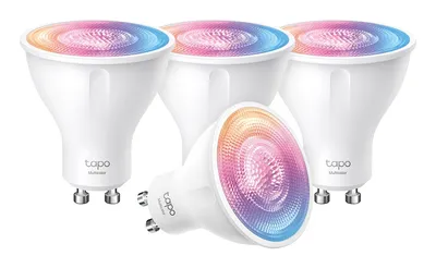 TP-Link Tapo L630 - Weißes und farbiges Licht - GU10 - 4er-Pack