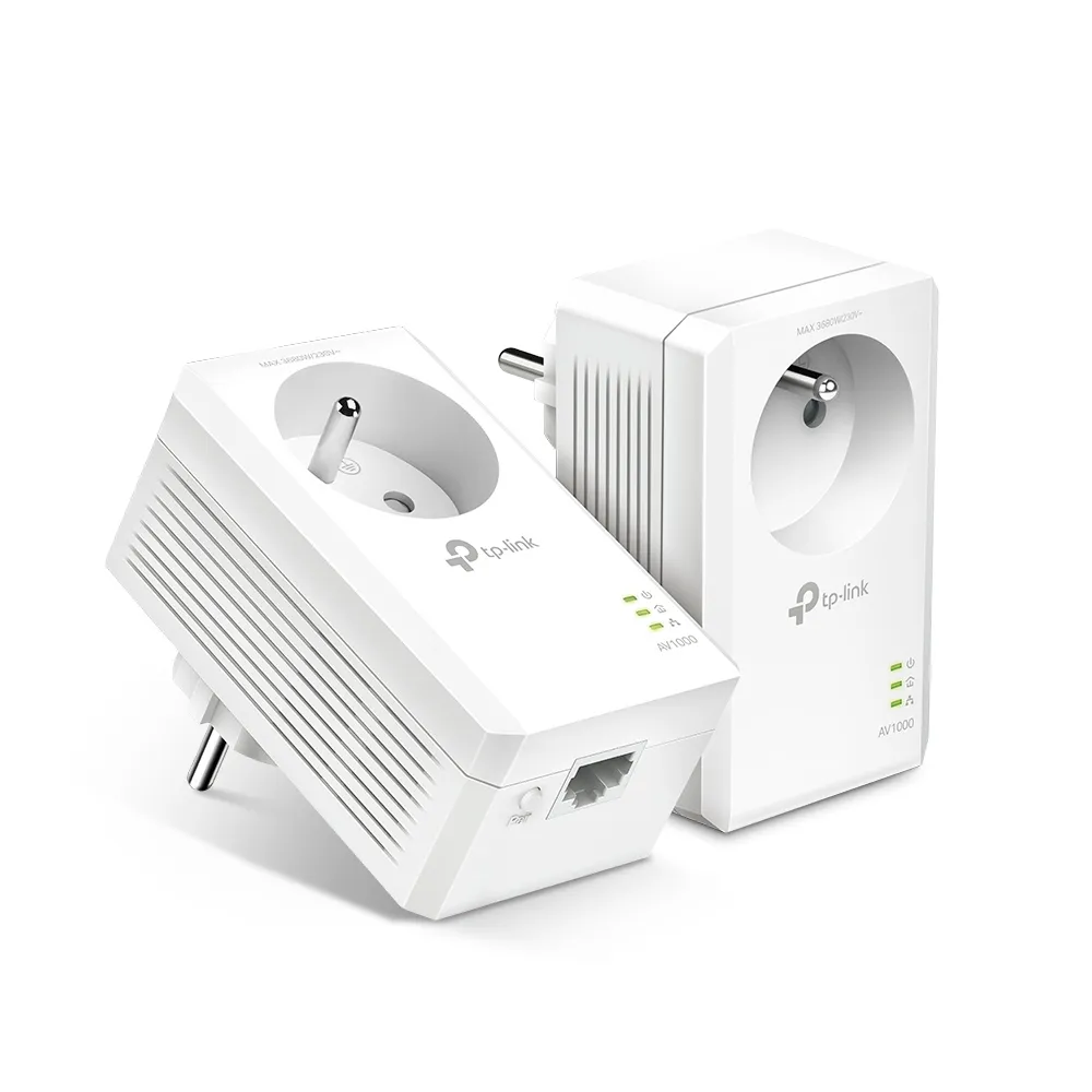 Powerline Adapter TP-LINK TL-PA7017PKIT(FR) Gigabit Ethernet 2er-Set Steckdose