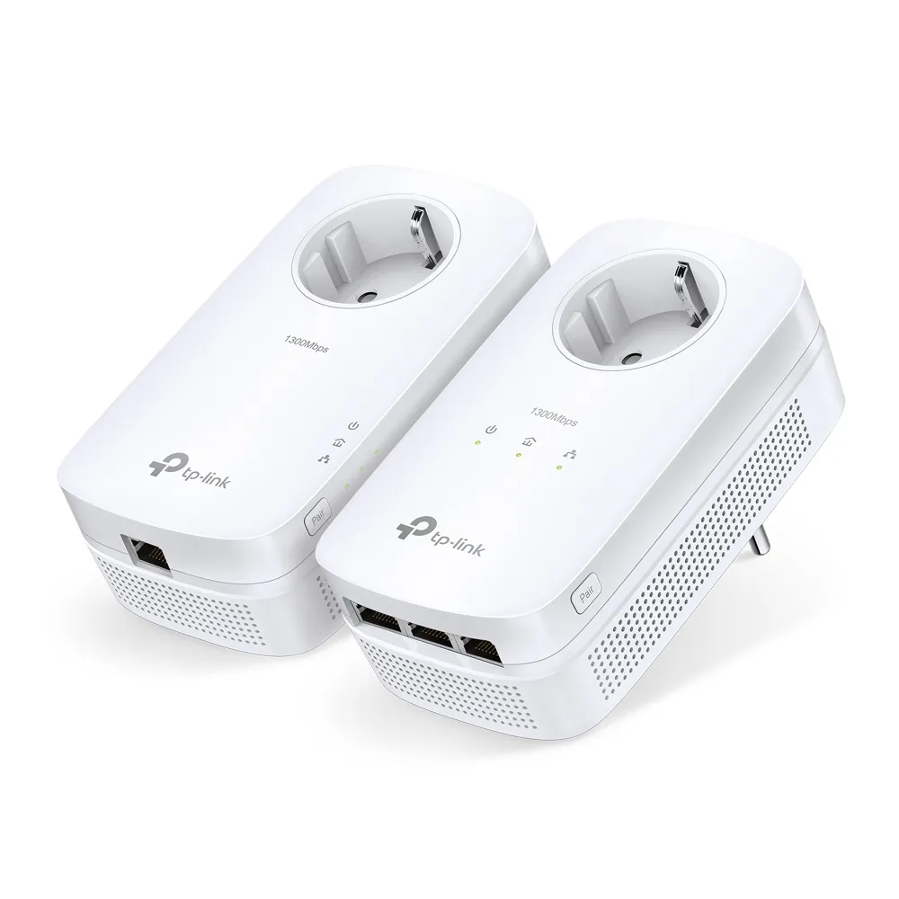 TP-Link TL-PA8033P KIT PowerLine Netzwerkadapter 1300 Mbit/s Ethernet/LAN Weiß 2 Stück(e)
