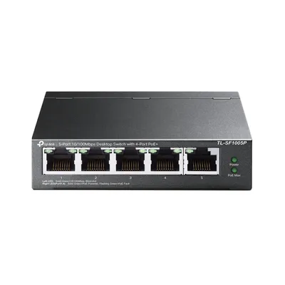 Netzwerk-Switch TP-Link TL-SF1005P 5 Ports Fast Ethernet PoE Desktop