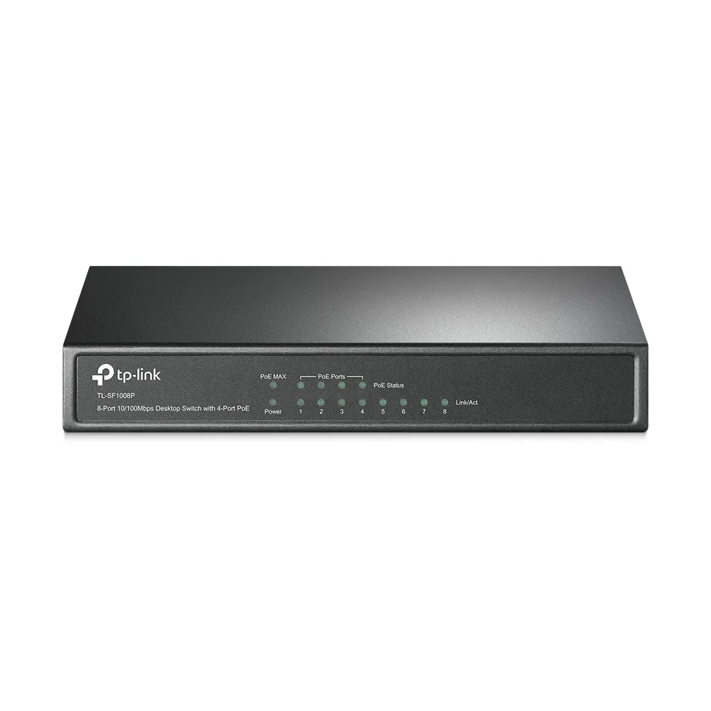 TP-Link TL-SF1008P 8-Port Fast Ethernet PoE Switch