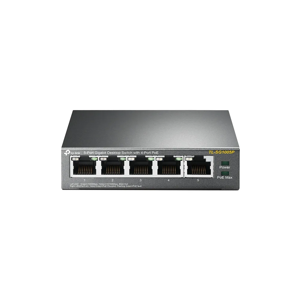 Switch TP-Link TL-SG1005P Gigabit Ethernet PoE 5 Ports
