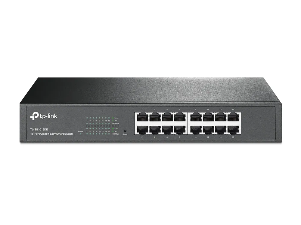 Switch TP-Link TL-SG1016DE 16 Ports Gigabit Verwaltungsfunktionen QoS Switch TP-Link TL-SG1016DE 16 Ports Gigabit Verwaltungsfunktionen QoS