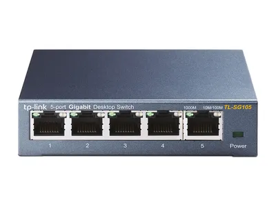 Switch TP-Link TL-SG105 Unmanaged 5 Ports Gigabit Ethernet Switch TP-Link TL-SG105 Unmanaged 5 Ports Gigabit Ethernet Switch