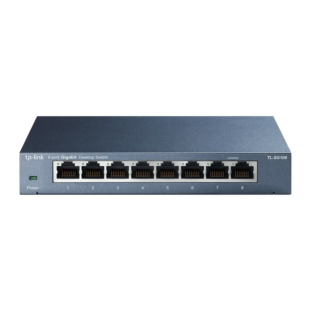 Netzwerk-Switch TP-Link TL-SG108 Unmanaged 8 Gigabit Ports Full Duplex