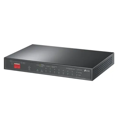 TP-Link TL-SG1210PP Unmanaged Gigabit Ethernet Switch 10 PoE-Ports Schwarz