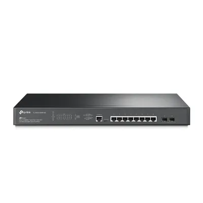 TP-Link JetStream TL-SG3210XHP-M2 Netzwerk-Switch L2+ 2.5G Ethernet (100/1000/2500) Power over Ethernet (PoE) 1U Schwarz