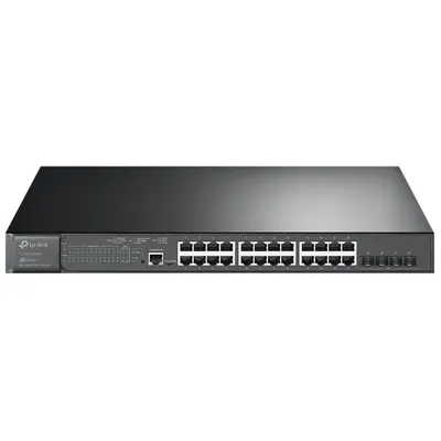 TP-Link TL-SG3428XMP Managed Switch 24 Gigabit PoE+ Ports 10/100/1000 + 4 SFP Ports