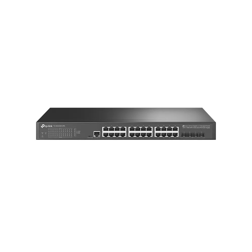 JetStream TL-SG3428X-UPS 24x Gigabit RJ-45