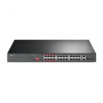 TP-Link TL-SL1226P Gigabit Ethernet (10/100/1000) Power over Ethernet (PoE) 1U Grau