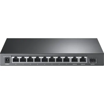 TP-Link TL-SL1311P Unmanaged Switch 8 Ports Fast Ethernet PoE 2 Gigabit-Ports 1 SFP-Port