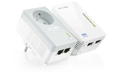 Powerline-Kit TP-Link TL-WPA4225 500 Mbit/s Wi-Fi 4 Ethernet AV HomePlug AV Weiß