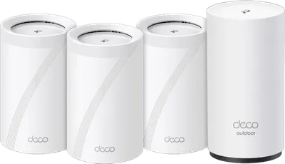 TP-Link Deco BE65 Wi-Fi 7 Mesh 3er-Pack + Deco BE25 Outdoor
