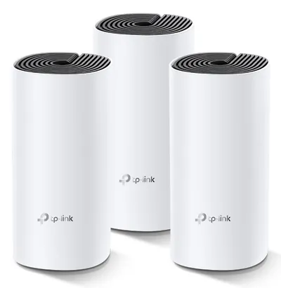 TP-Link Deco M4 - WLAN Mesh-System - 3er-Pack - Weiß