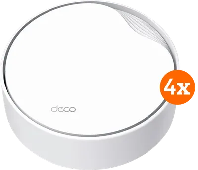 TP-Link Deco X50 PoE 4er-Pack