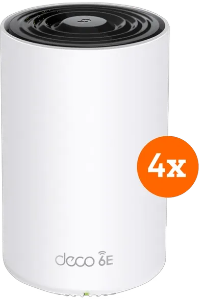 TP-Link Deco XE75 Pro 4er-Pack