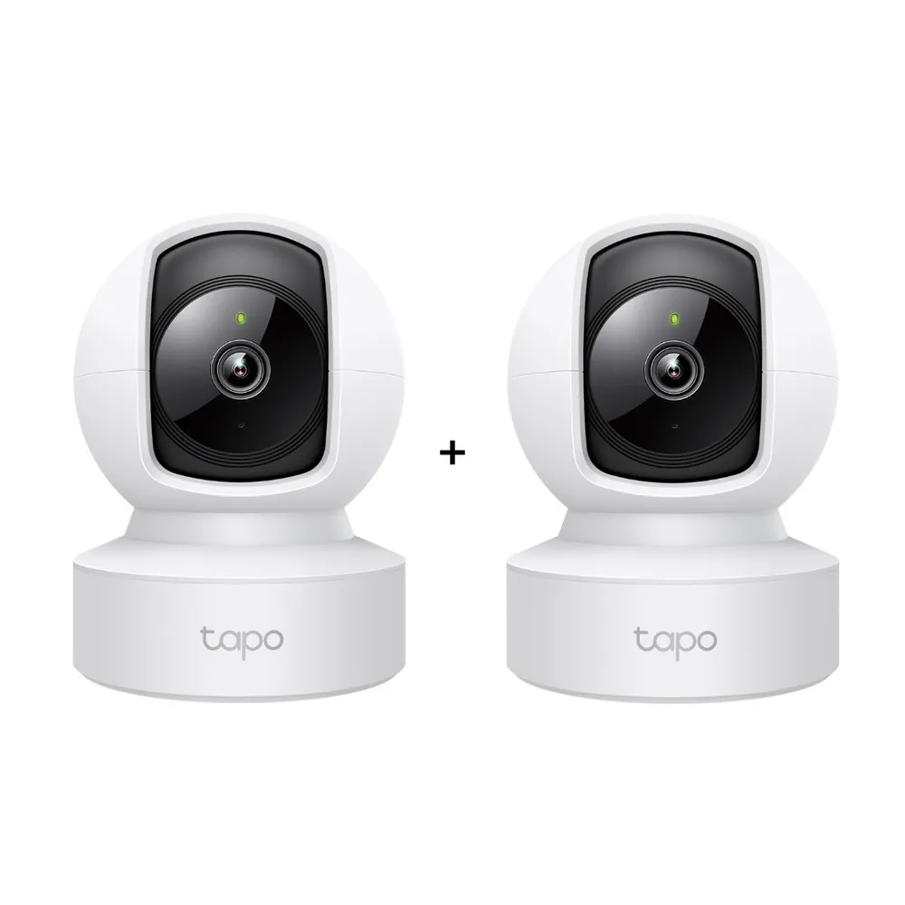 TP-Link Tapo C212 WLAN-Sicherheitskamera - 2er-Set