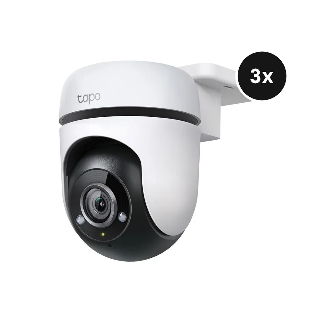 TP-Link Tapo C500 - Outdoor Schwenk & Neige WLAN-Kamera - 3er-Set