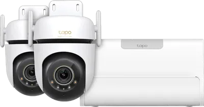 TP-Link Tapo C530WS Doppelpack + H500 Smart HomeBase