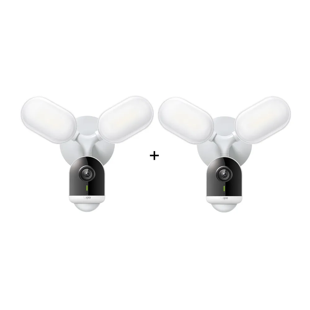 TP-Link Tapo C720 - 2K-Flutlicht-Kamera - 2er-Set