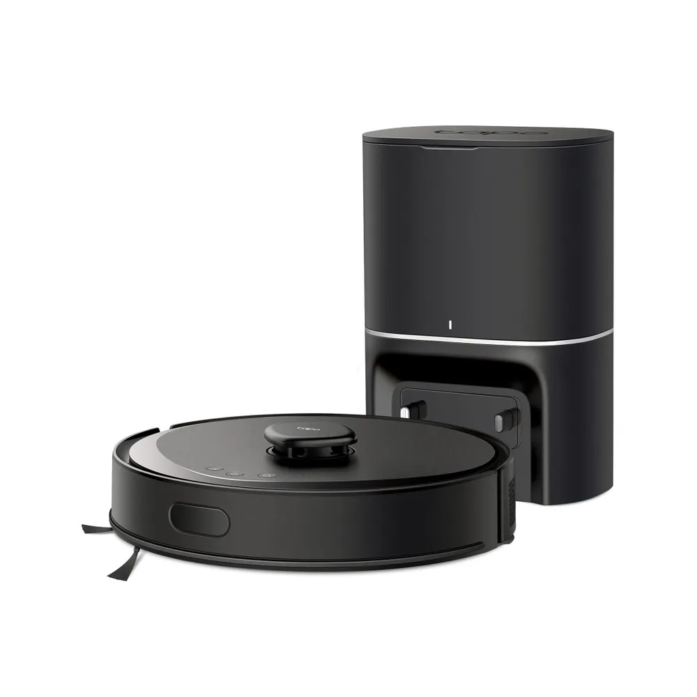 TP-Link Tapo RV30 Max Plus - Saug- & Wischroboter mit automatischer Absaugstation - Schwarz
