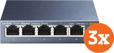 TP-Link TL-SG105 3er-Pack
