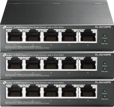 TP-Link TL-SG105PE 3er-Pack