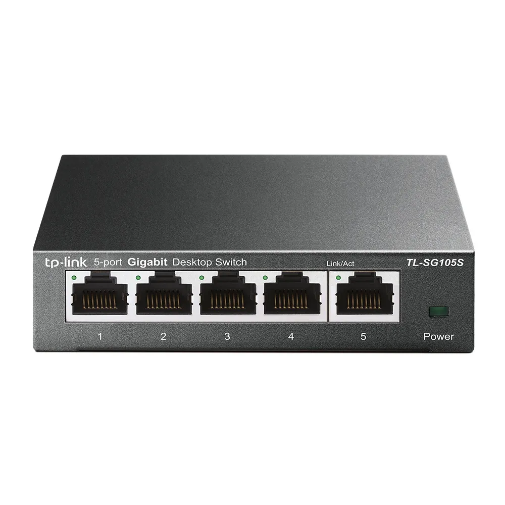 tp-link TL-SG105S Netzwerk-Switch (5-Port, Gigabit)