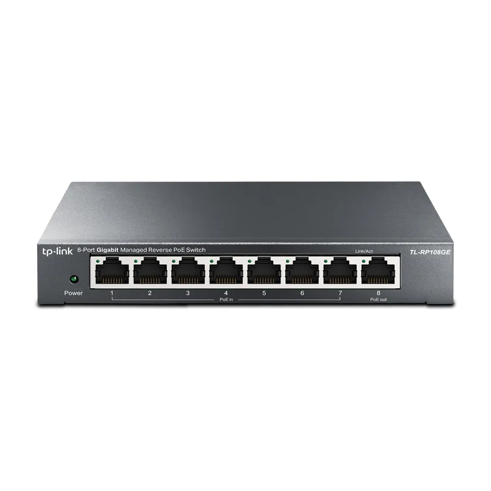 TP-Link TL-RP108GE 8-Port Gigabit PoE Managed Switch L2