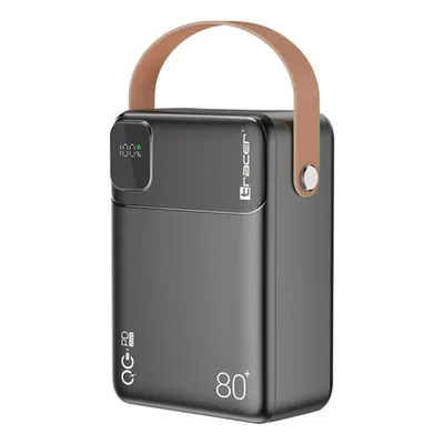 Externer Akku Tracer PRIME-V8 80000 mAh Quick Charge 4+ Power Delivery 3.0 Schwarz