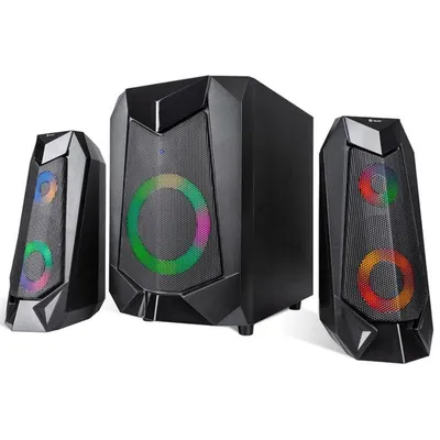 Lautsprecher Tracer Kabelgebunden 20W mit Bluetooth und schwarzer Beleuchtung