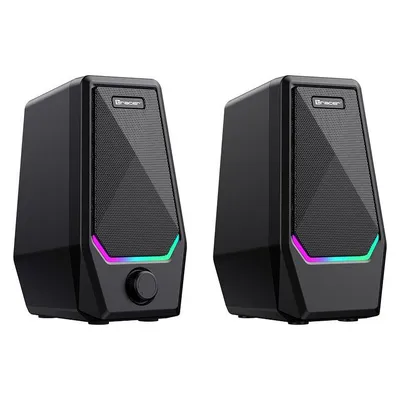 Lautsprecher Tracer Loop 2.0 RGB USB 20W mit Beleuchtung und Frontsteuerung