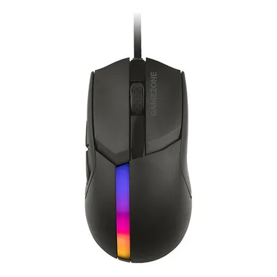 Maus TRACER Gamezone Cool USB Typ-A 12000 DPI Schwarz 7 Tasten Beleuchtet