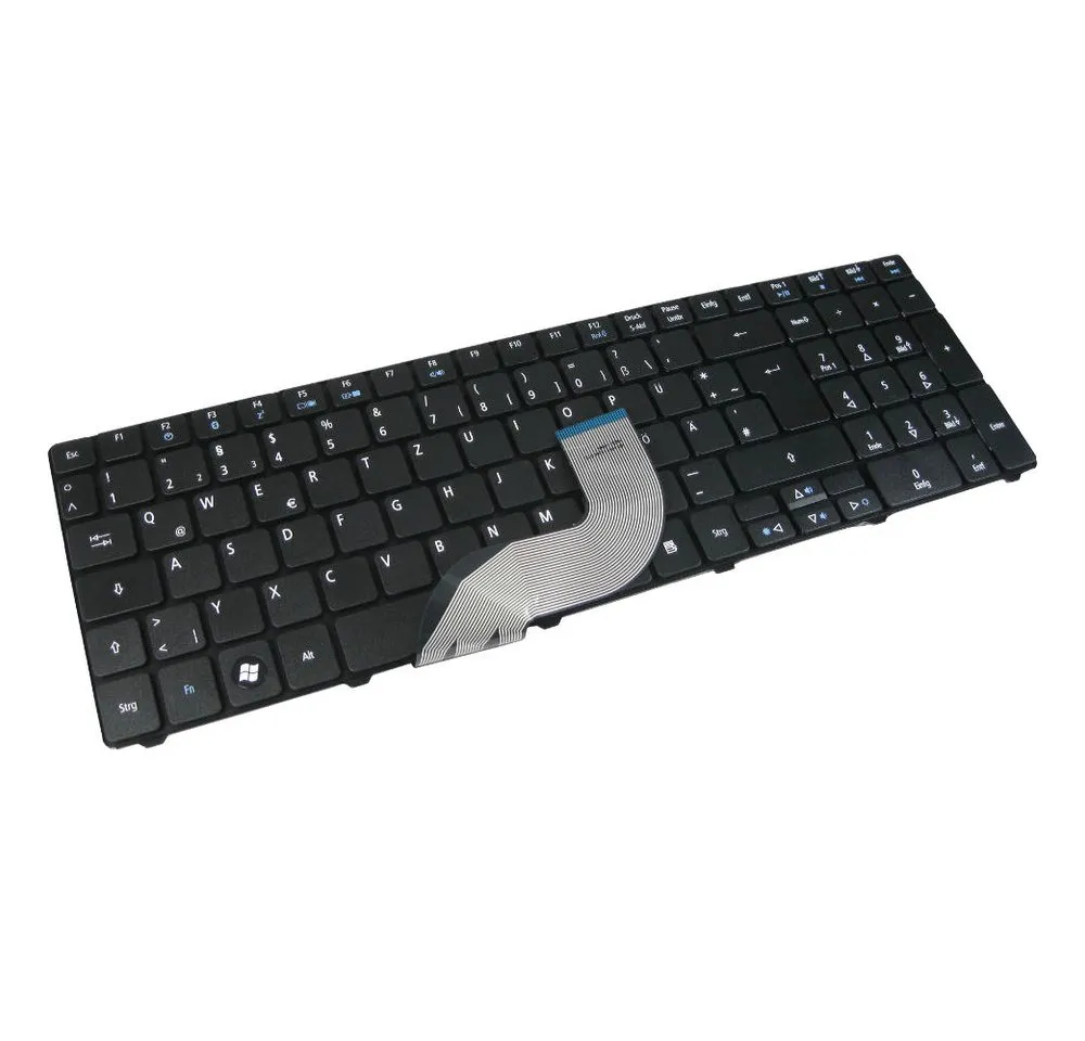 Trade-Shop Ersatzteil passend für Acer Aspire 5741G 5742 5542 5542G Serie Tastatur (Tastenbelegung: Deutsch, QWERTZ / Farbe: Schwarz)